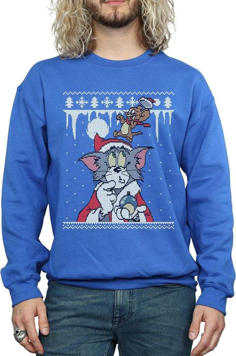 Produktbild Tom & Jerry Christmas Fair Isle Sweatshirt (M)