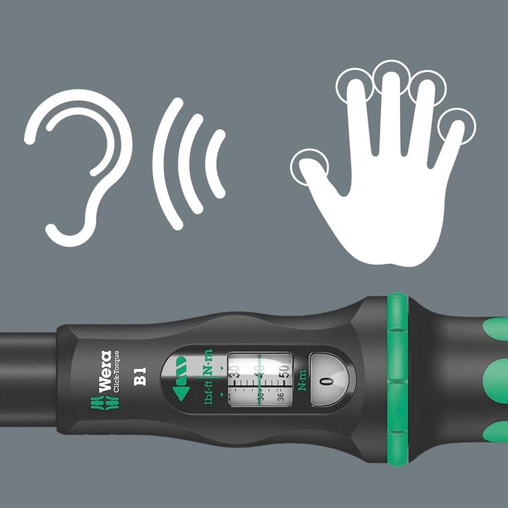Produktbild Wera Click-Torque B 1 (3/8", 10 - 50 Nm)