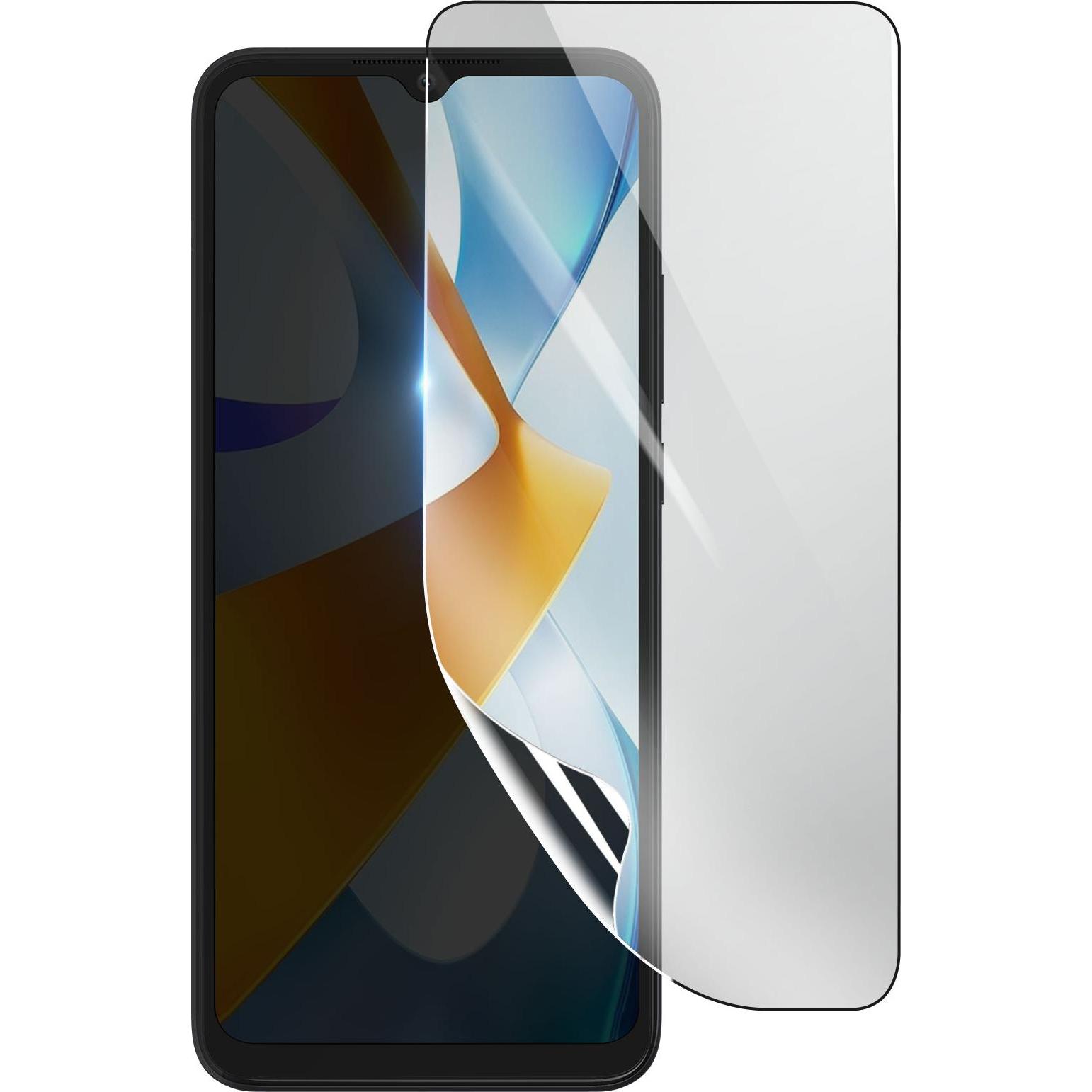 3MK Hydrogel Bildschirmfolie für Xiaomi Poco C40 (1 Stück, Xiaomi Poco C40), Smartphone Schutzfolie, Transparent