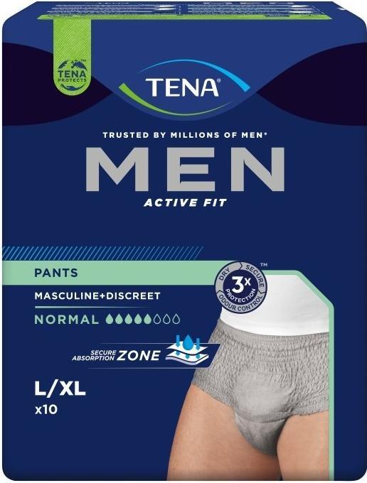 Image du produit Tena Men Active Fit Pants normal (40 x, L, XL)