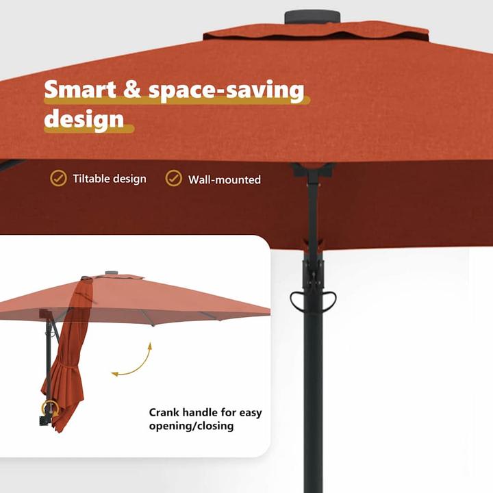 Actual product image vidaXL Garten-Sonnenschirm (2.49 m)