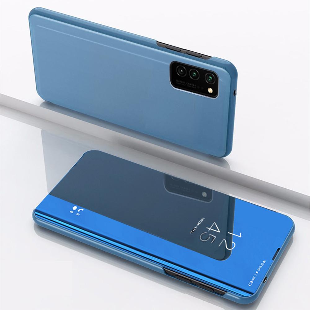 OEM Smart Clear View Case für Samsung Galaxy A16 blau, Mobilgerät Ersatzteile, Blau