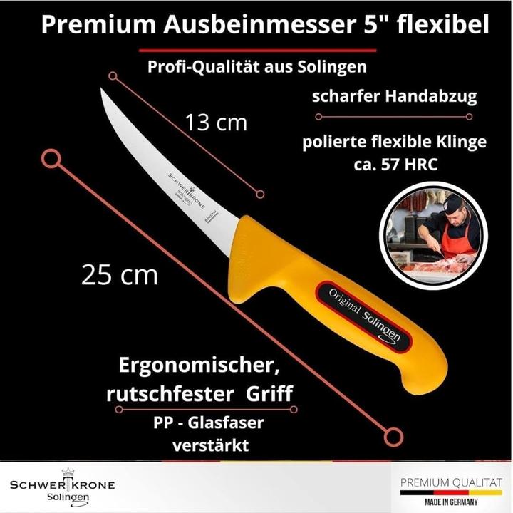 Immagine prodotto Schwertkrone Set di coltelli da macellaio (23 cm)
