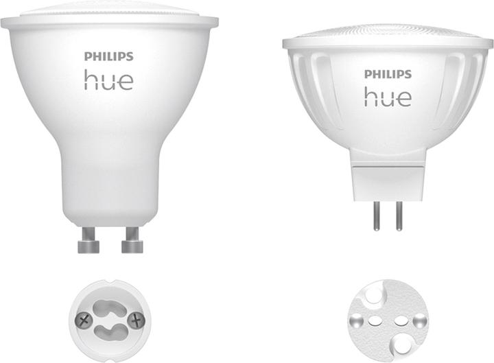 Produktbild Philips Hue Starter Kit Bridge Pro + LED White & Color Ambiance (GU10, 400 lm, 3 x, E)