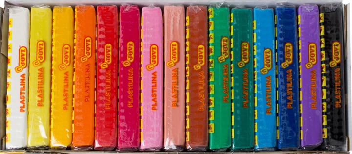 Produktbild Jovi Knete PLASTILINA farbsortiert, 15 Farben je 150,0 g