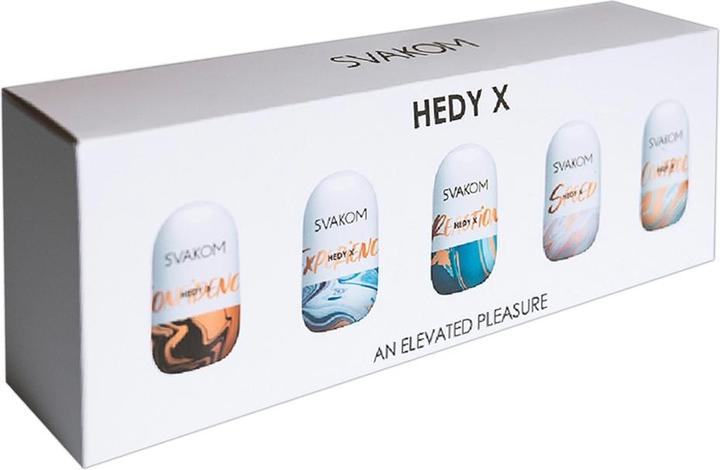 Immagine prodotto Svakom Hedy X Masturbator 5-Pack Mixed Textures