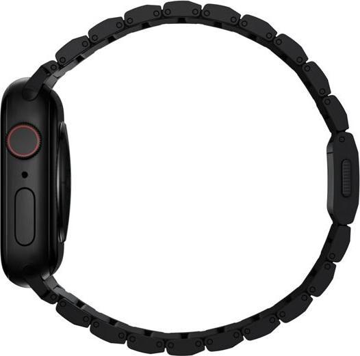 Immagine prodotto Nomad Band Titanium Black V2 46mm/49mm (49 mm, Titanio di grado 5, Strati di carbonio simile al diamante (DLC))