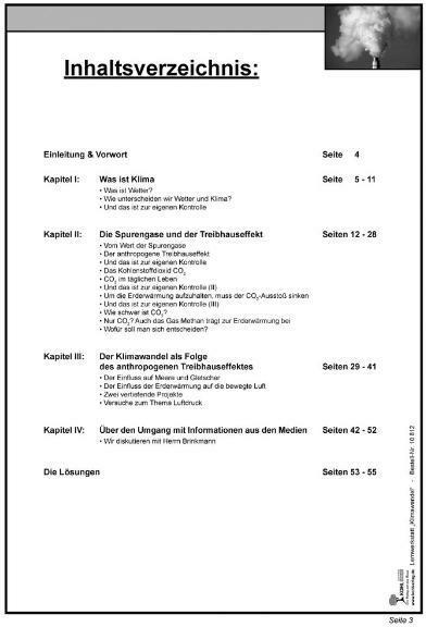 Nährwerte und Zutaten Lernwerkstatt - Klimawandel (Deutsch, Wolfgang Wertenbroch, 2007)