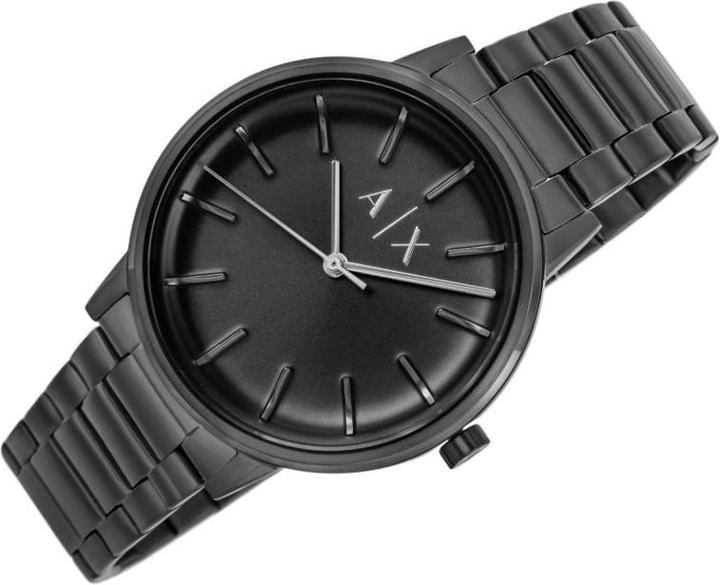 Actual product image Armani Exchange Cayde AX2761 Herrenuhr + Box (Analogue wristwatch, 42 mm)