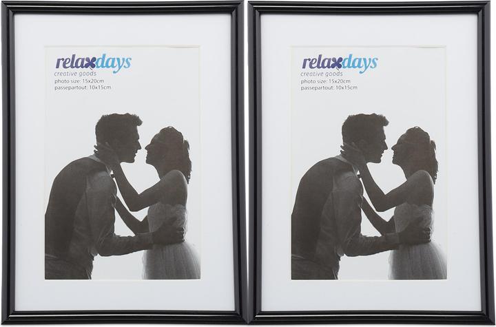 Productafbeelding Relaxdays 2x fotolijst (15 x 20 cm)