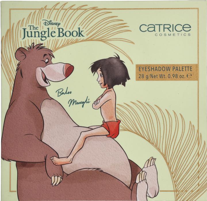 Produktbild Catrice Disney The Jungle Book Eyeshadow Palette 010 Bare Necessities - 15 Farben Vegan und Micropla (#010 Bare Necessities)