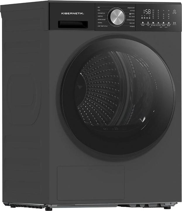 Actual product image Kibernetik PLTR507 PrimeLine Wärmepumpentrockner 9kg B Klasse Titan (9 kg, Right)