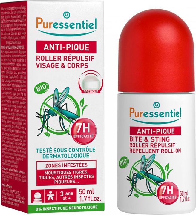 Actual product image Puressentiel Anti-sting repellent Bio Roll on (50 ml)