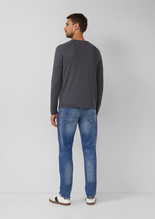 Produktbild s.Oliver Strickpullover Klassischer Feinstrick-Pullover mit Crew Neck (XL)