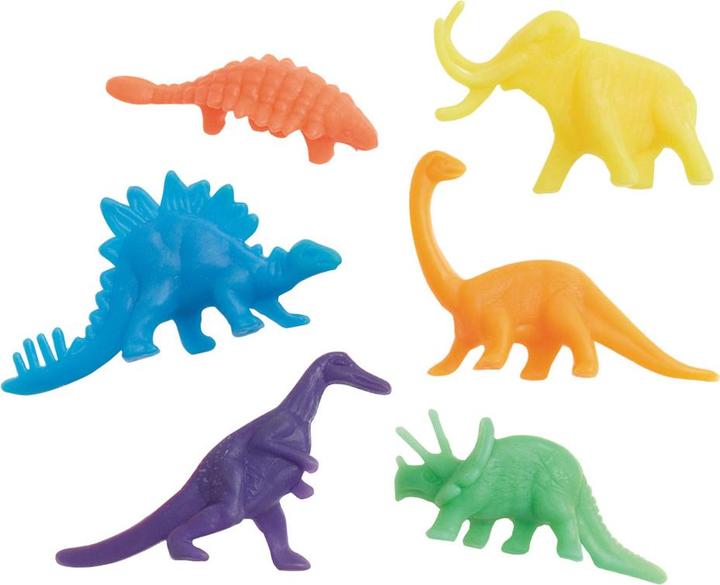 Image du produit Unique Dinosaures en plastique (12 pièces) (12 pcs)