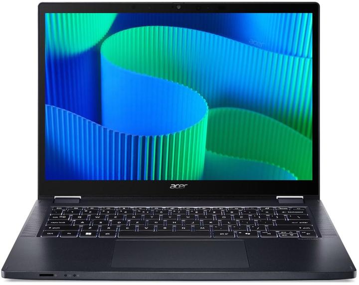 Actual product image Acer TravelMate P4 Spin 14 TMP414RN-54-TCO-7328 QWERTY (NX.B7XEH.008) (14", 1000 GB, 32 GB, Eng. Int.)