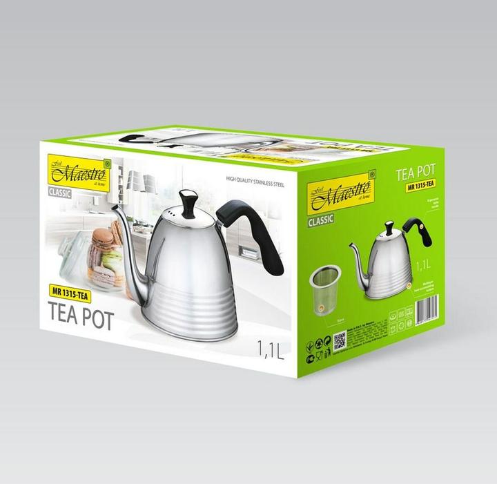 Actual product image Maestro Stainless Steel 1,1 L Tea kettle MR-1315 (1.10 l)