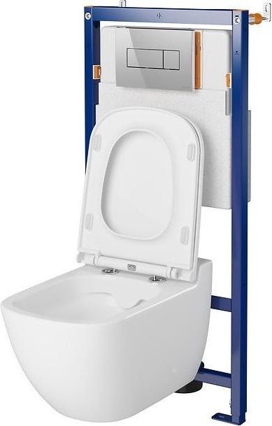 Actual product image Cersanit Wall Hanging Wc Set Caspia B657