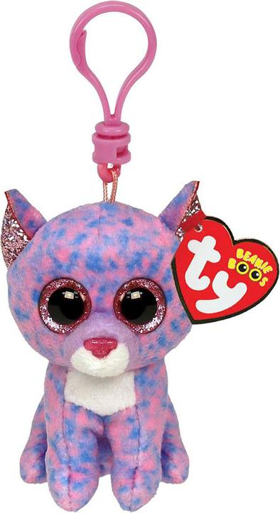 Actual product image Ty Beanie Boo's Clip Cassidy Cat (10 cm)