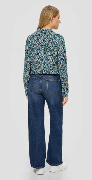 Produktbild S.Oliver Bluse Gemusterte Bluse aus Viskose (46)