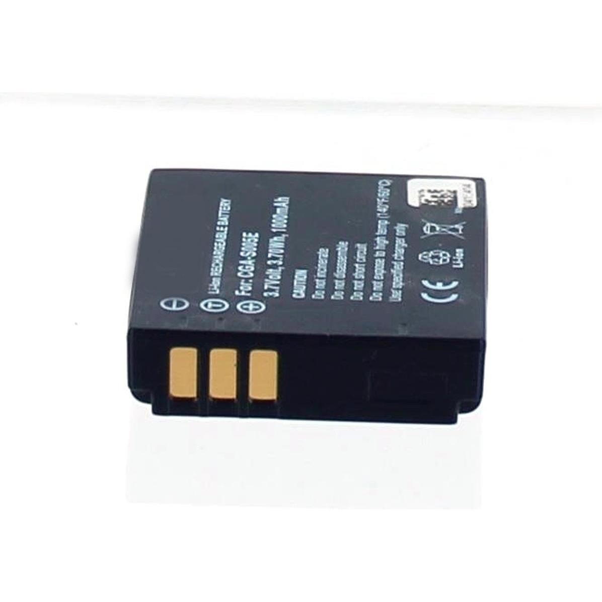AGI 3512 Lithium-Ion 1000mAh 3.7V Wiederaufladbare Batterie (Akku), Kamera Stromversorgung, Schwarz
