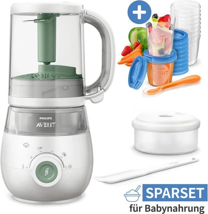 Philips Avent Baby food maker 45-piece economy set incl. baby food maker 4-in-1