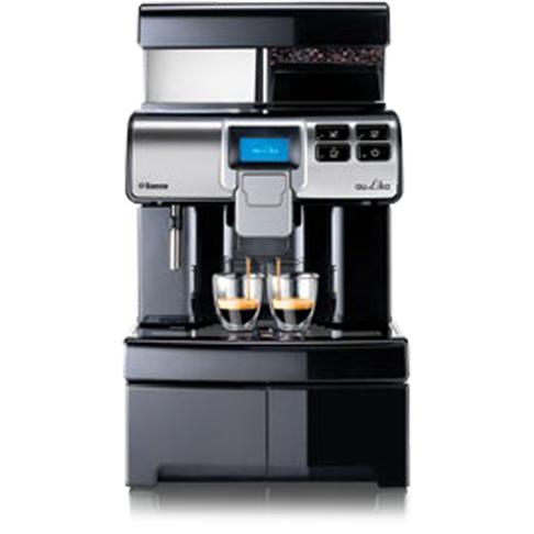 Saeco Aulika EVO Office, Kaffeevollautomat, Schwarz