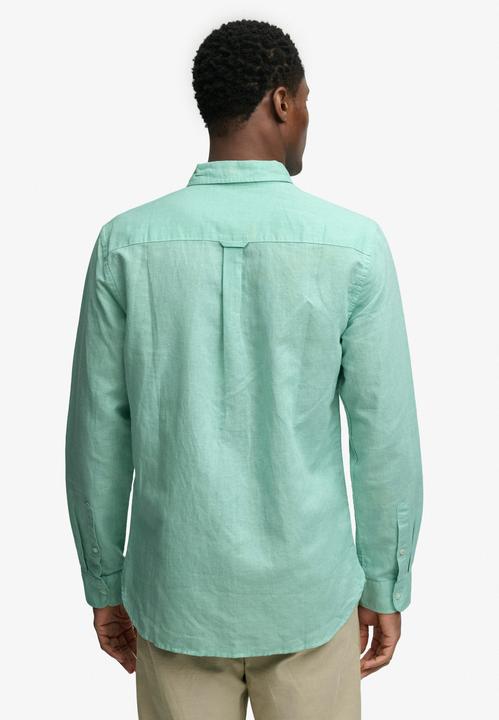 Immagine prodotto Superdry Baumwoll-Leinen-Hemd mit langen Ärmeln (S)