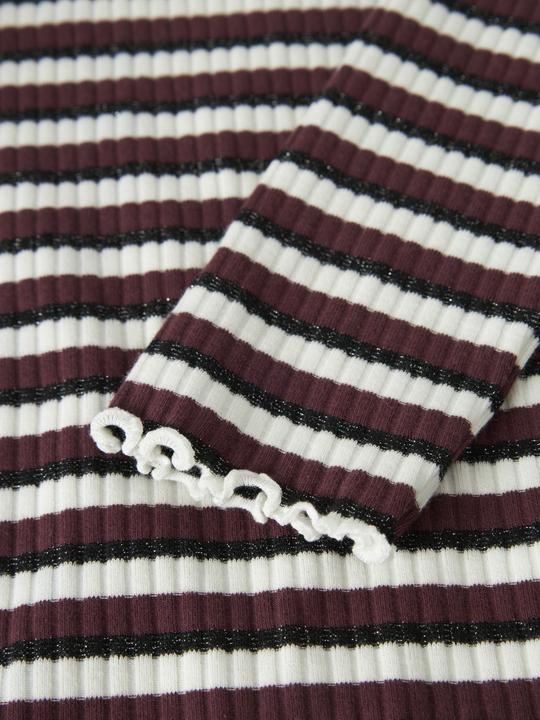 Produktbild Name it Langarmshirt gestreift mit Glitzer (122, 128)