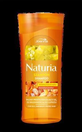 Actual product image Joanna Naturia Shampoo with Natural Sulfur and Amber 200ml (200 ml, Liquid shampoo)