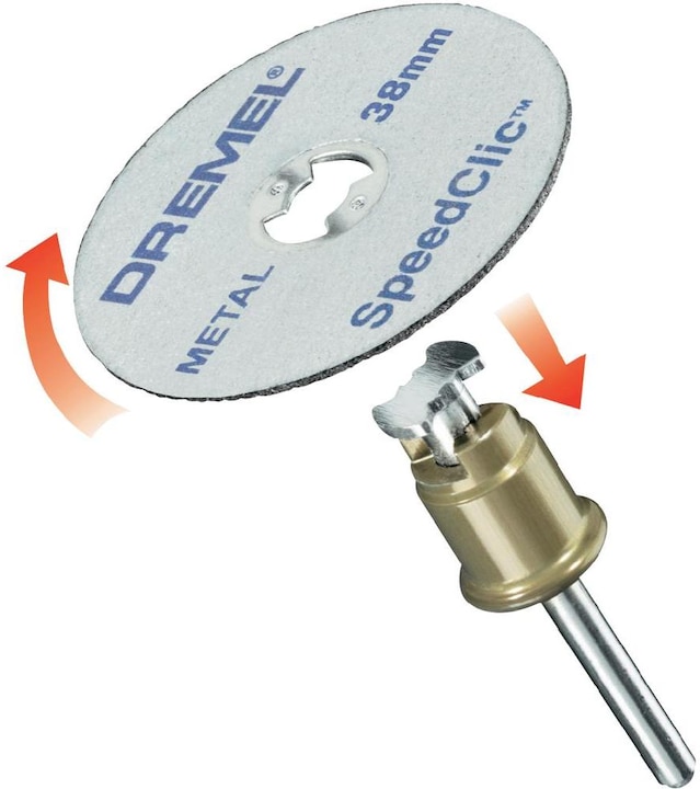 Produktbild Dremel EZ SpeedClic Metall-Trennscheiben Ø 38,0 mm (5 Stück)