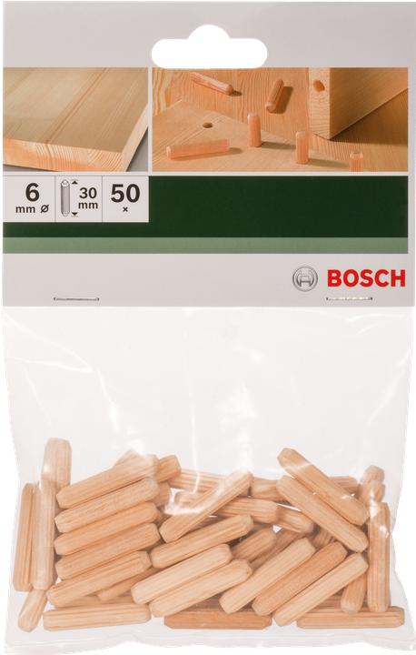 Produktbild Bosch Zubehör Dübel D= 6 mm L= 30 mm 50 Stk. (50 Stk.)