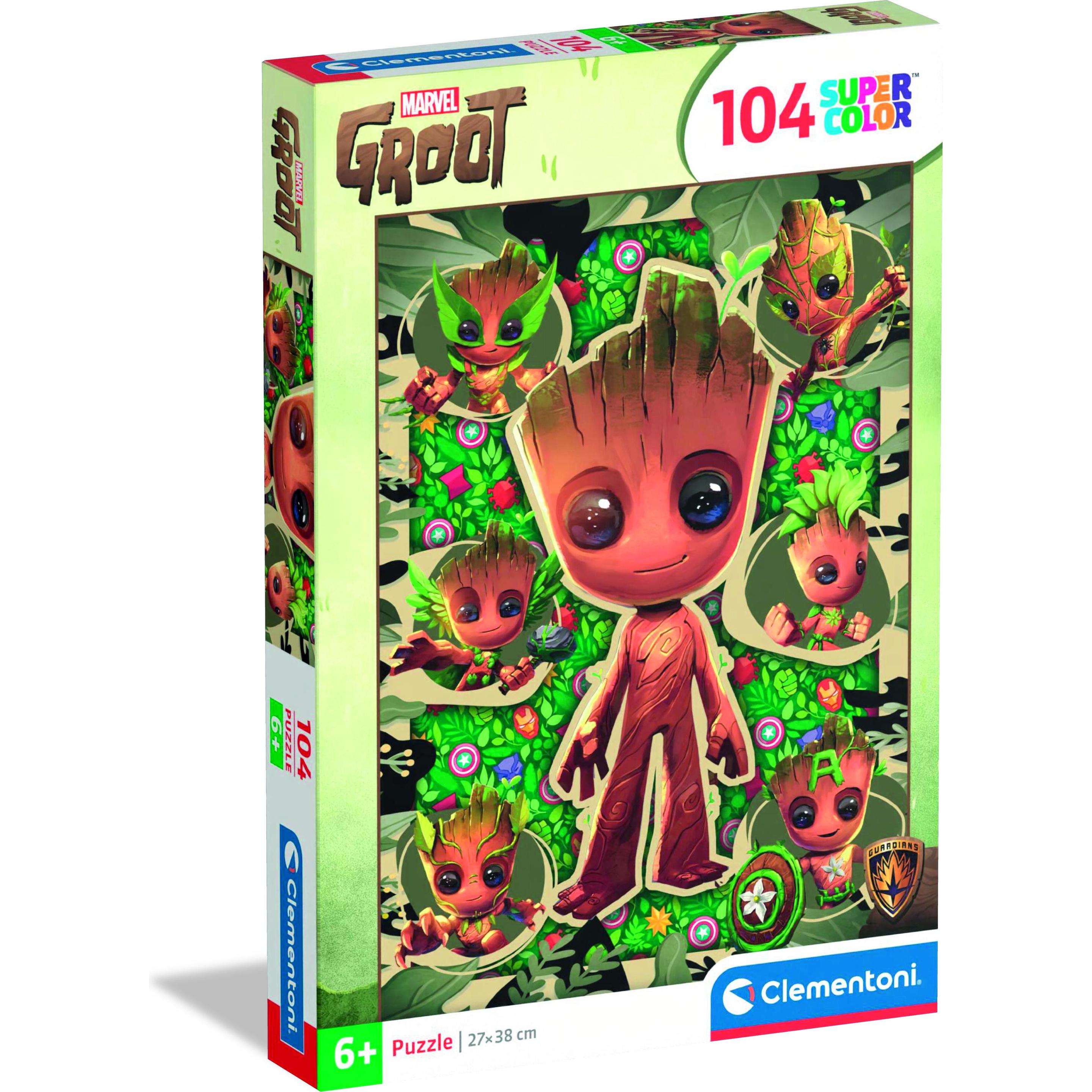 Clementoni Multicolore Puzzle 104 Super Colour Groot (104 Pezzi)