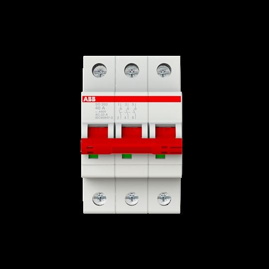 Thumbnail - ABB, Schutzschalter, SD203/40 Lasttrennschalter SD203/40