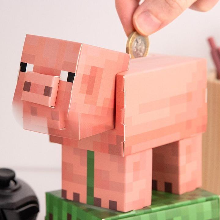 Image du produit Paladone Products Minecraft Pig Build Your Own Money Box Kit