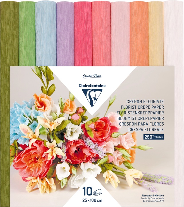 Actual product image Clairefontaine Crepe paper (160 g/m², 10 x)