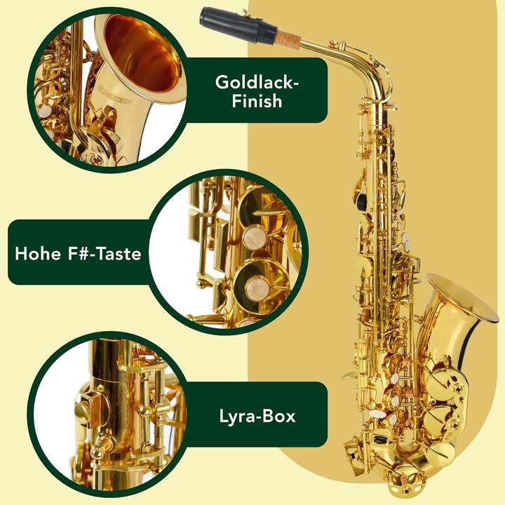 Produktbild Room05 Studenten-Altsaxophon (Saxophon, Gebogen)