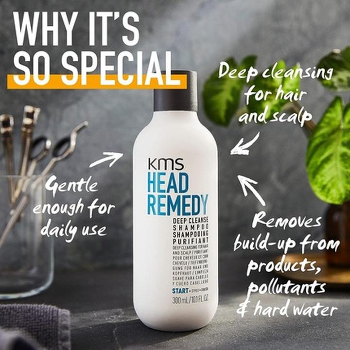 Image du produit KMS California Shampooing Deep Cleanse Head Remedy (300 ml, Shampoing liquide)