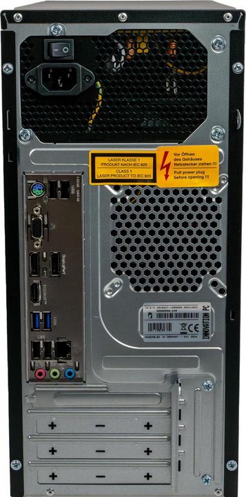 Actual product image Innovation IT PC Intel i5-14400 / 16GB / SSD 512GB M.2 NVMe Windows 11 pro (512 GB, 16 GB, Intel Core i5-14400)