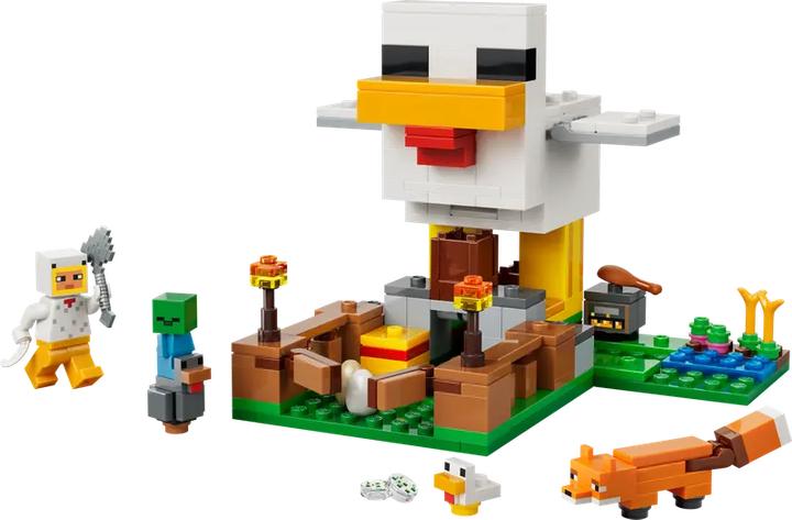 Actual product image LEGO Chicken farm (LEGO Minecraft)