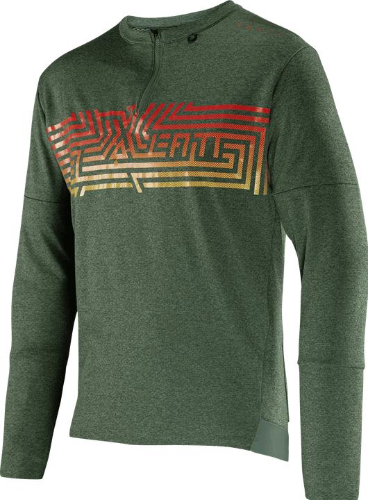 Actual product image Leatt Jersey MTB Trail 4.0 - Spinach (3XL)