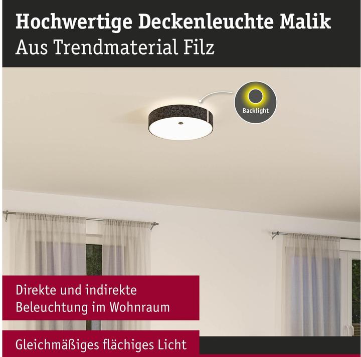 Produktbild Paulmann Deckenleuchte Malika (3100 lm)