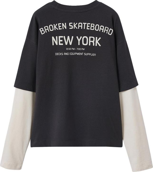 Produktbild Jonen Jungen Shirt im Lagenlook mit Recycling-Baumwolle (140)