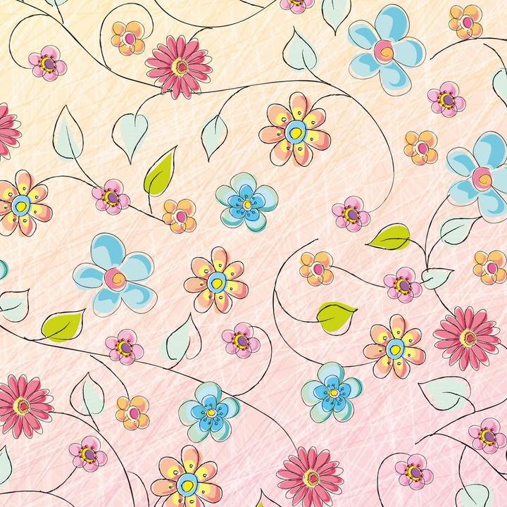 Produktbild Ursus Faltblätter Magic Flowers 15 x 15 cm, 115 (115 g/m², 50 x)