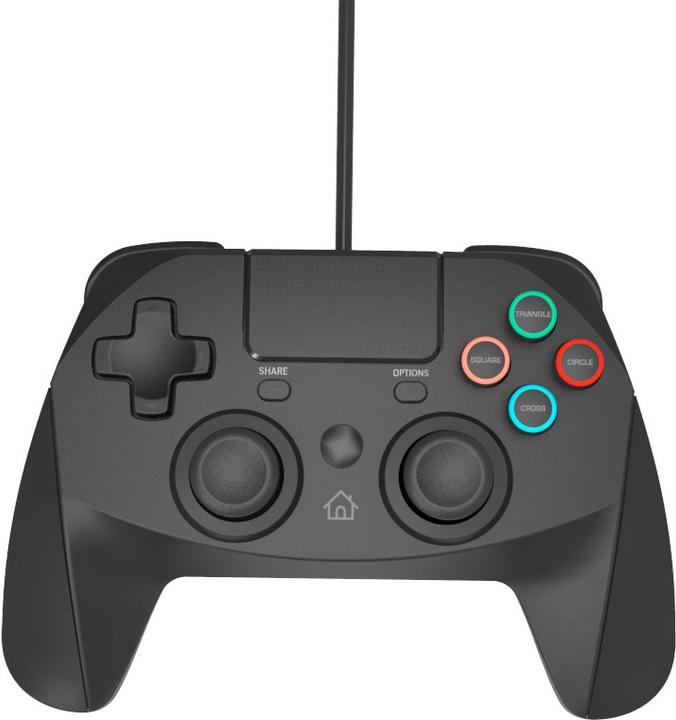 Actual product image Snakebyte Pad 4 S wired PS3/PS4 controller 3m - black (PS3, PS4)