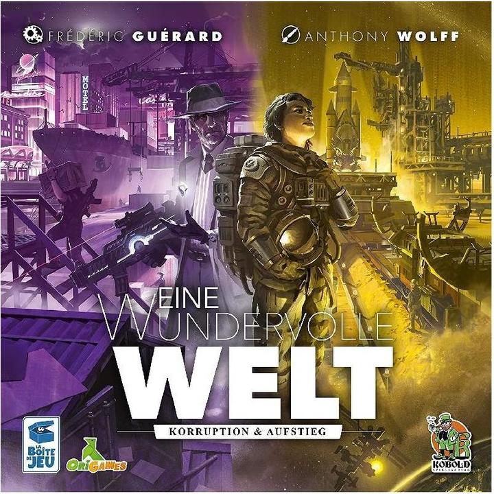 Actual product image 1025278 - A wonderful world: Corruption & Ascent - 1-7 players, 14 Years (DE Expansion) (German, 1 - 7 Players)