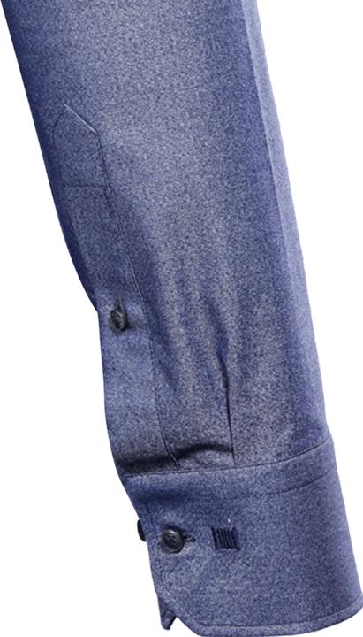 Actual product image The Basics Shirt Modern Fit Hai easy care denim heri (S)