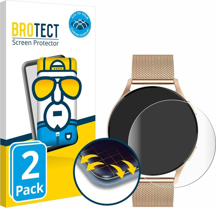 Produktbild BROTECT Fullscreen Schutzfolie Displayschutz Folie Klar Transparent