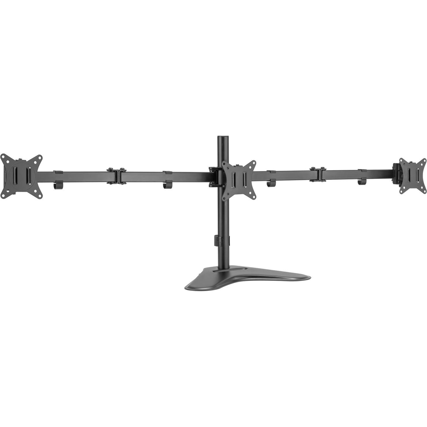 LogiLink BP0174 (Tisch, 27"), Monitor Halterung, Schwarz