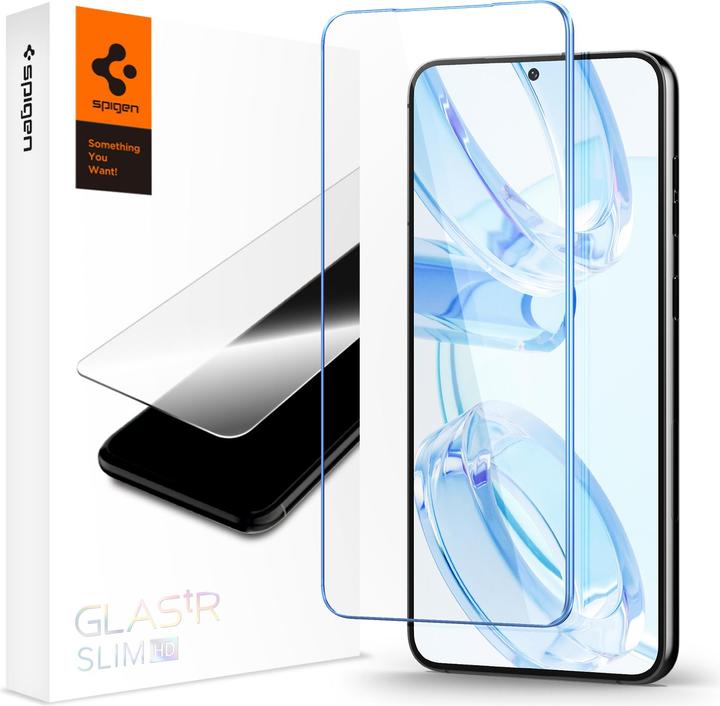 Actual product image Spigen Glass.TR Slim Sam S23 szkło hartowane AGL05961 (1 Piece, Samsung Galaxy S23)